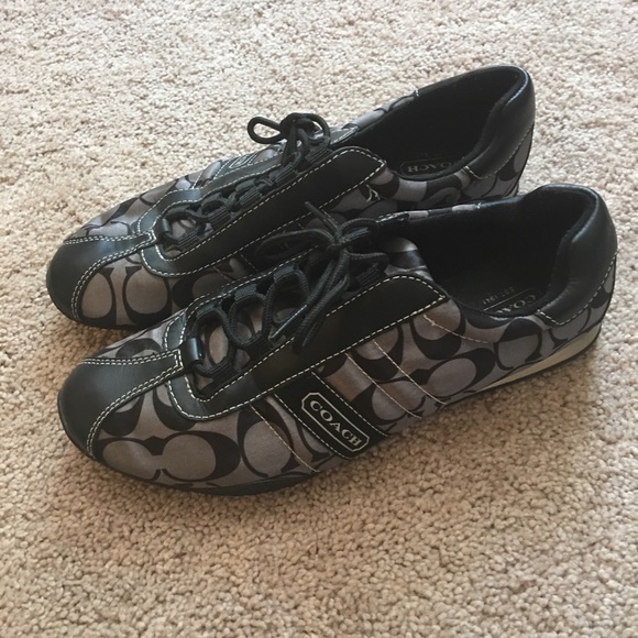 Coach Black & Gray Sneakers - Picture 3 of 5